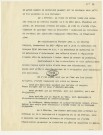 Rapport sur l'exode espagnol, mars 1939