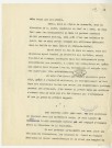 Rapport sur l'exode espagnol, mars 1939