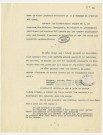 Rapport sur l'exode espagnol, mars 1939