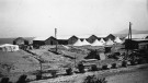 Baraques pour l’intendance du camp d’Argelès-sur-Mer en construction. Février 1939.