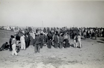 Camp d’Argelès-sur-Mer, février 1939