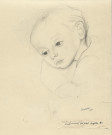 Enfant malade, infirmerie-hôpital du camp d’Argelès-sur-Mer, 1940. Josep Narro. Fonds Josep Narro / Museu Memorial de l’Exili, LaJonquera.