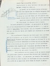 Rapport d’ingénieur sur la protection contre les crues du Vieux Tech de l’Hôpital construit sur le rive droite de ce cours d’eau, 22 août 1939.