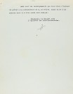 Rapport d’ingénieur sur la protection contre les crues du Vieux Tech de l’Hôpital construit sur le rive droite de ce cours d’eau, 22 août 1939. 