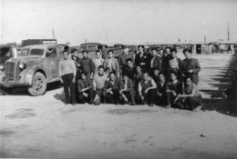 Membres du 227e GTTE, mars 1940. Fonds Couderc. Mémorial d’Argelès-sur-Mer.