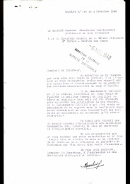 Rapport de Gustave Humbert, secrétaire gestionnaire du camp d’Argelès-sur-Mer