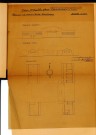 Plans d’aménagements du Centre éducation et travail du camp d’Argelès-sur-Mer, avril 1941.